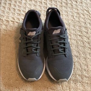 New Balance Gray and Pink Rev Lite Sneakers